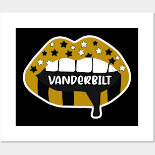 Vanderbilt Lips Posters and Art